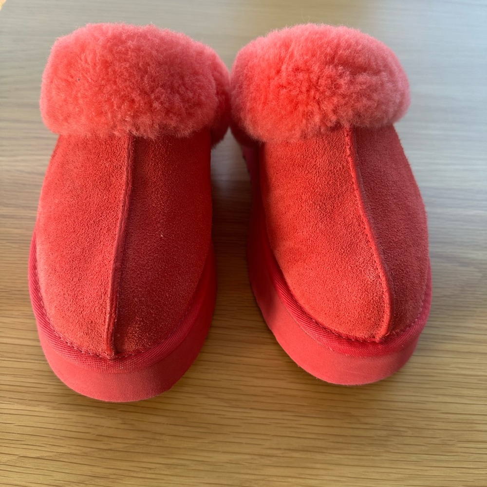 UGG Disquette flatform shoe in pink